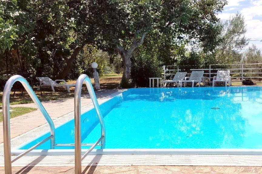 Apartments Ficur With Swimming Pool & Grill, ポルトローシュ エクステリア 写真